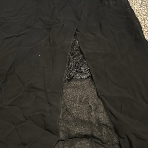 ✨NWT✨ BEBE Clair Lace Inset Black Dress Size 0 - Picture 3 of 4